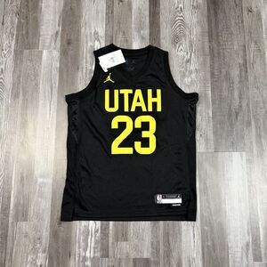 Nike Jordan Brand Lauri Markkanen Utah Jazz 2023-24 Statement Jersey Youth Large